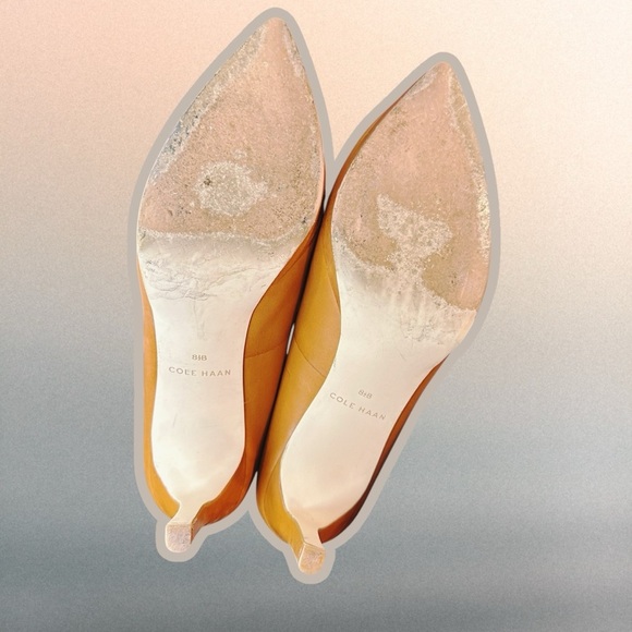 Cole Haan ‘Idala II’ Platform Pumps in “British Tanned Leather” Size 8.5 - Picture 12 of 13